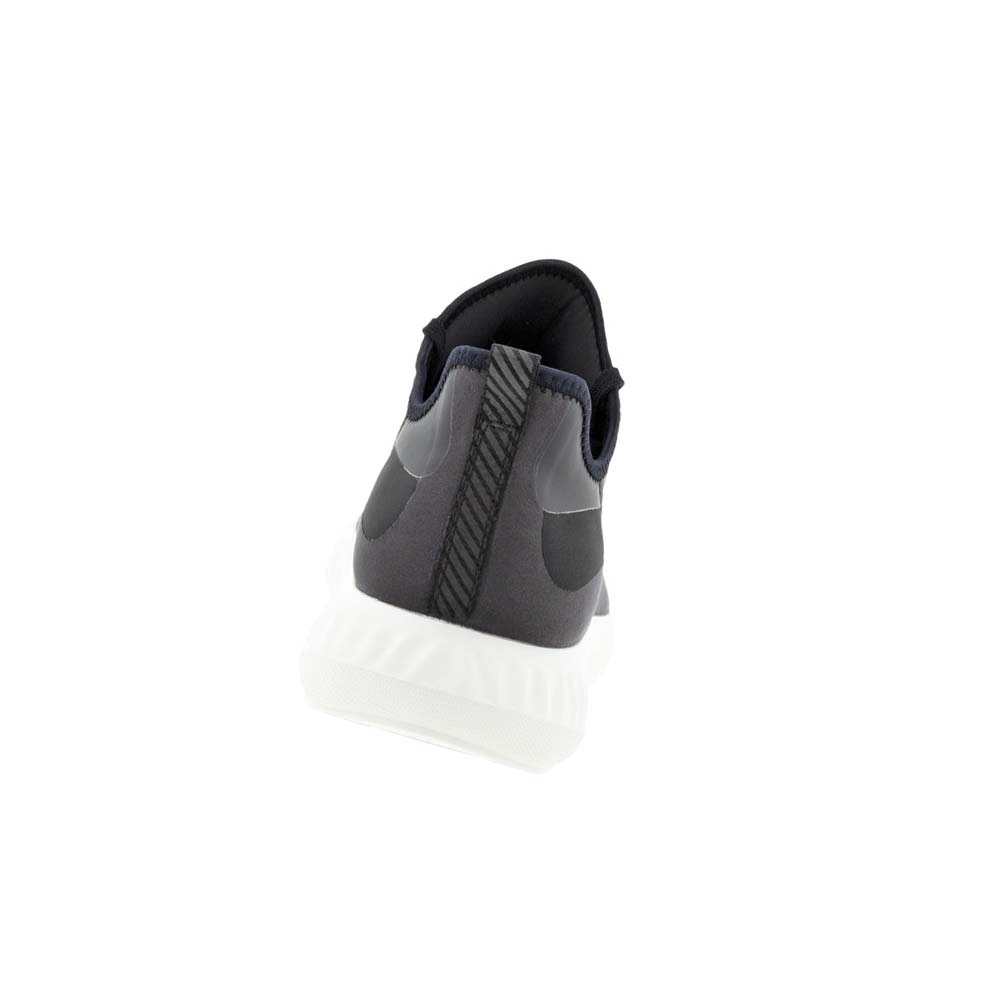 Women's Ecco Ath-1fw Slip-on Sneakers Black | USA 204JPQ